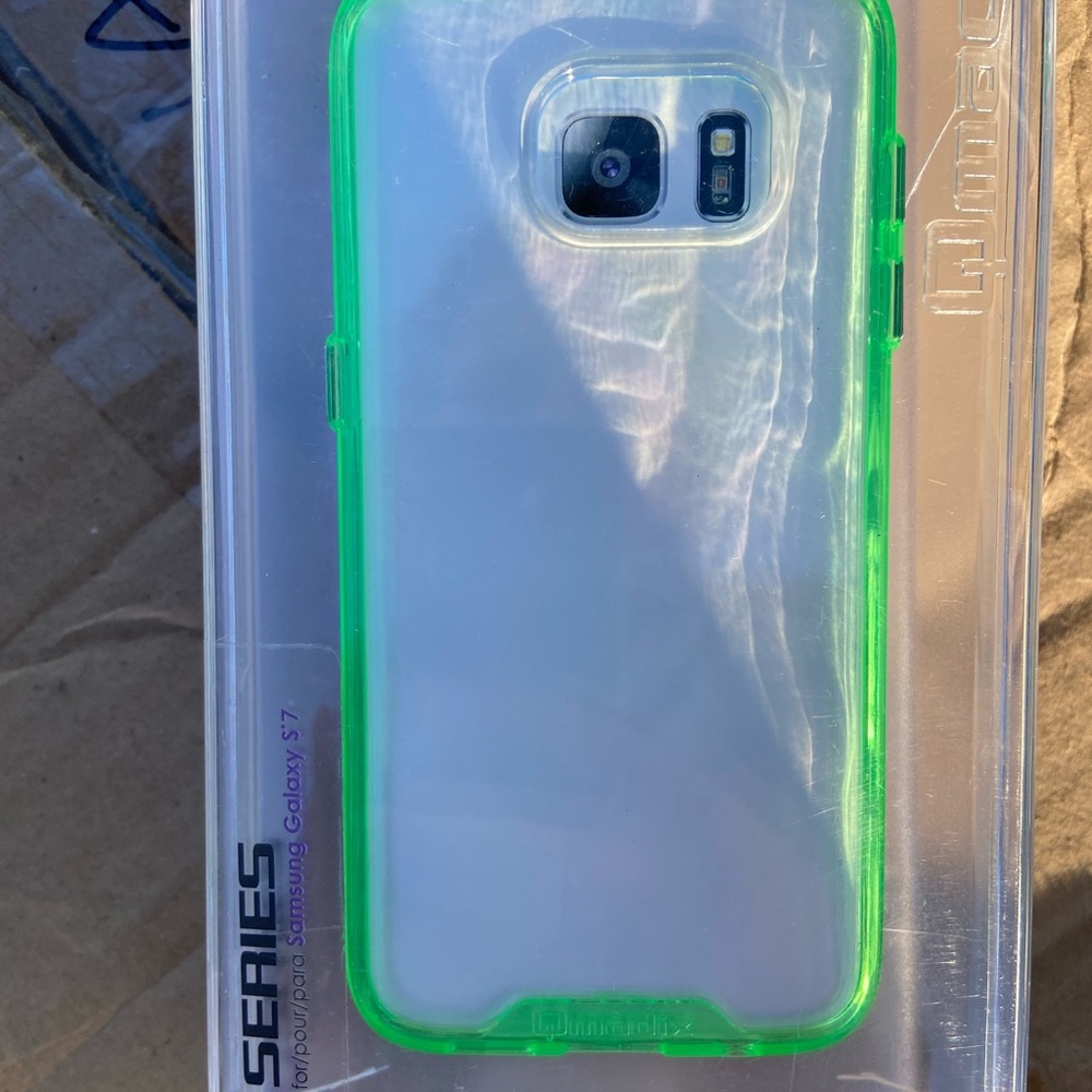 Green Protective Bumper Case for Samsung Galaxy